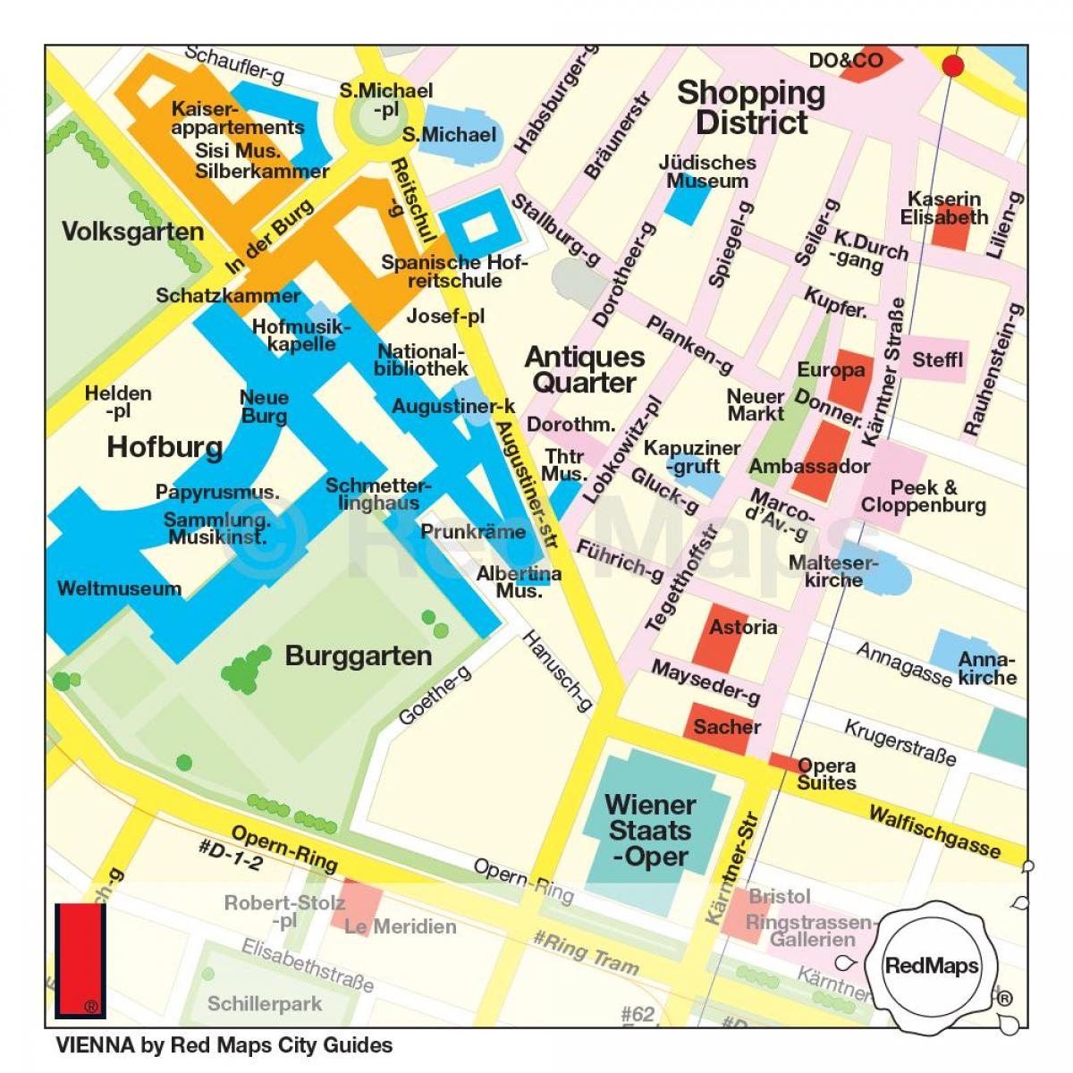 Карта Відень магазини
