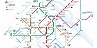Відень карта метро 