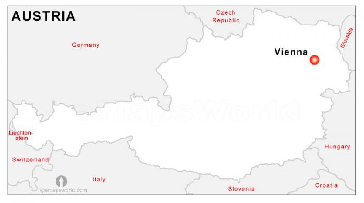 Австрия какая страна. Вена на карте Европы. Столица Австрии на карте. Вена столица Австрии на карте. Г Вена на карте Европы.