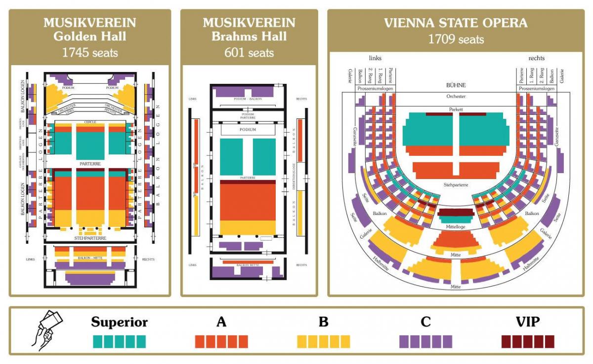 Карта Віденській опері