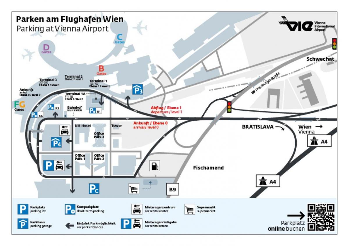 Картка Віденського аеропорту 