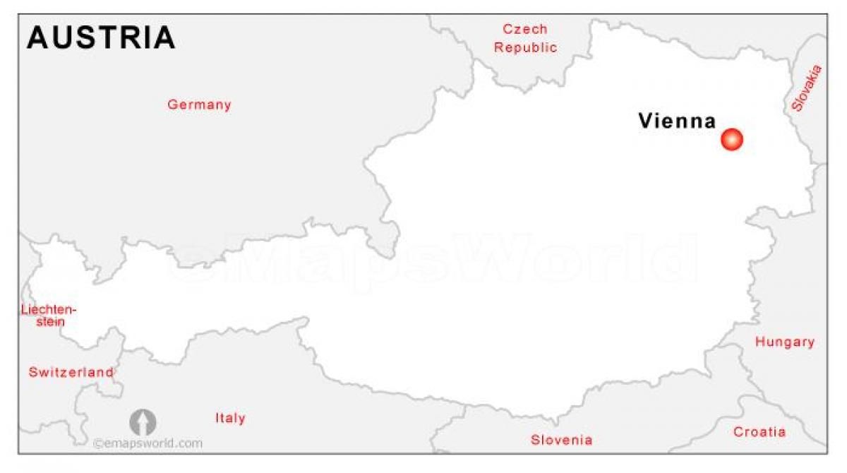 Карта столиці Австрії