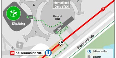 Карта віденському міжнародному центрі