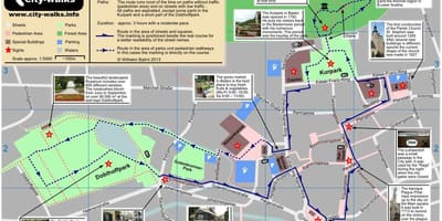 Відень екскурсійна карта