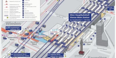 Карта Відня платформи ДСК 