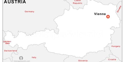 Карта столиці Австрії