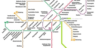 Карта кішку Відень