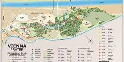 Пратер Відень карта