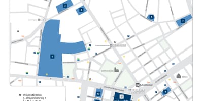 Карта Віденський університет