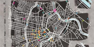 Карта вуличного мистецтва Відень